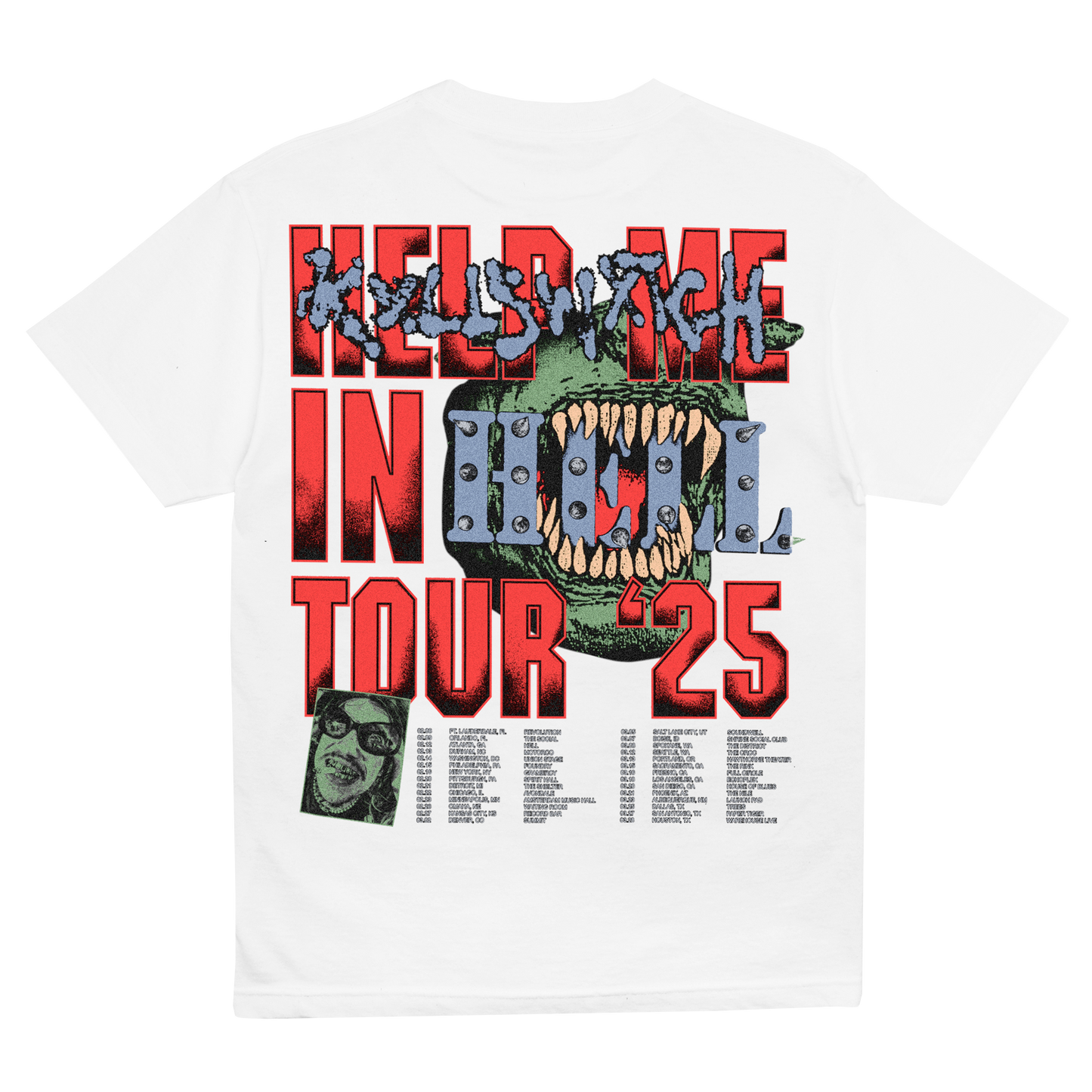 Help Me In Hell Tour T-Shirt (White)