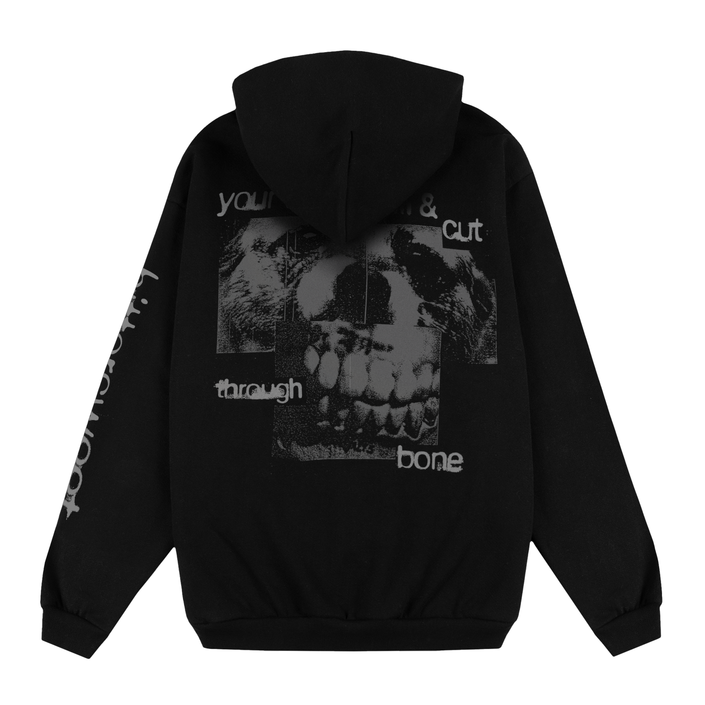 YOUR WORDS HOODIE (BLACK)